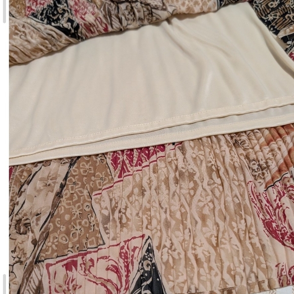 Pre-owned Alfred Dunner Multicolor Patchwork Skirt - Picture 7 of 8